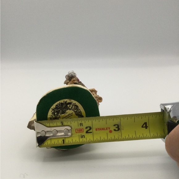 Samichlaus Switzerland 1993 SC09 International Santa Figurine White Robe 4.5" - Picture 7 of 10